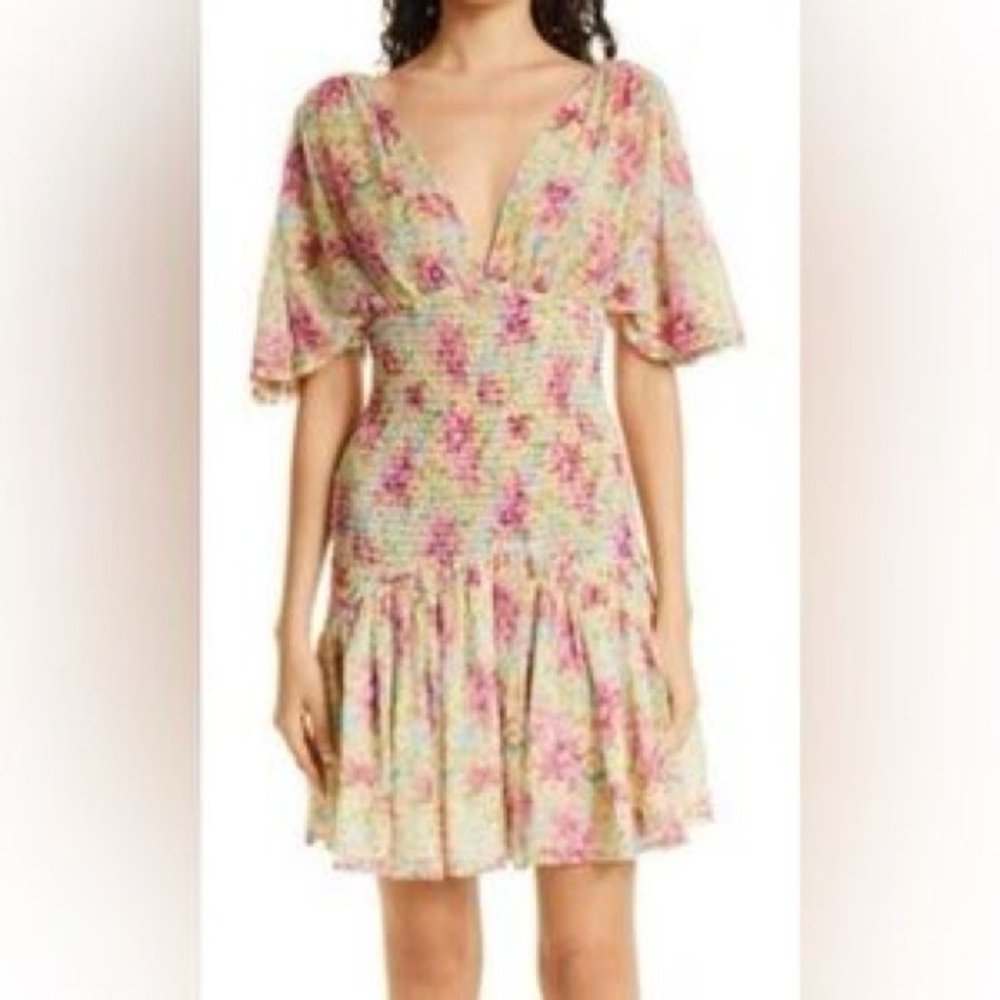 ByTimo Floral V-Neck Dress